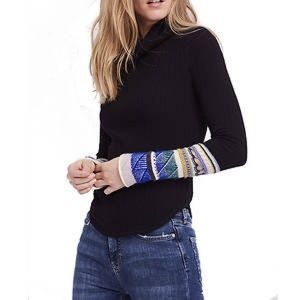 NWOT Free people mock neck thermal